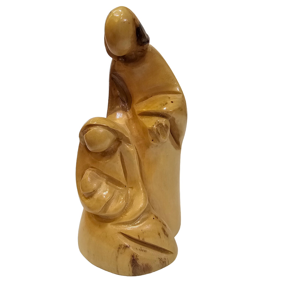 Holy Family faceless figure
