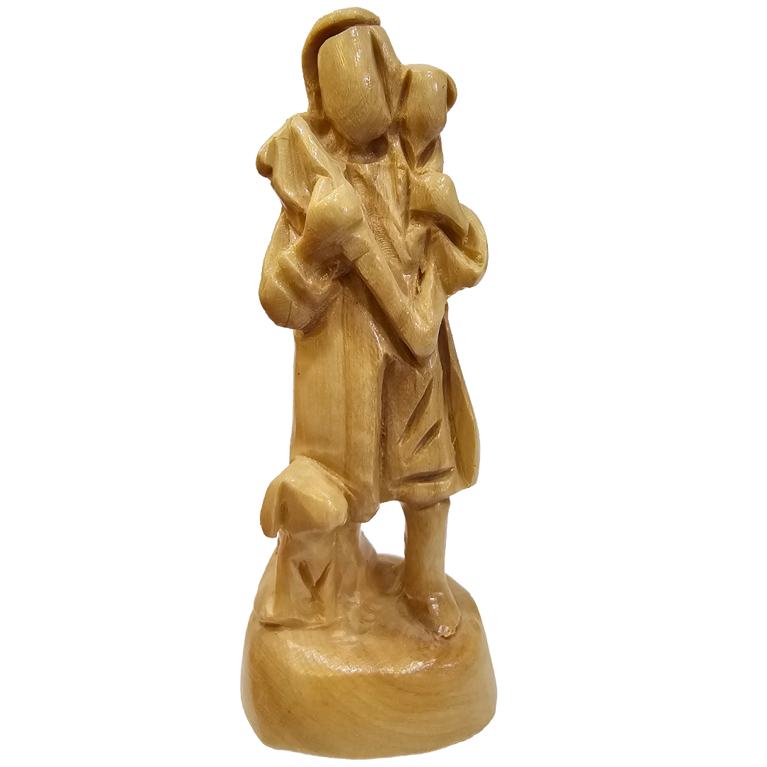 Shepherd figure faceless