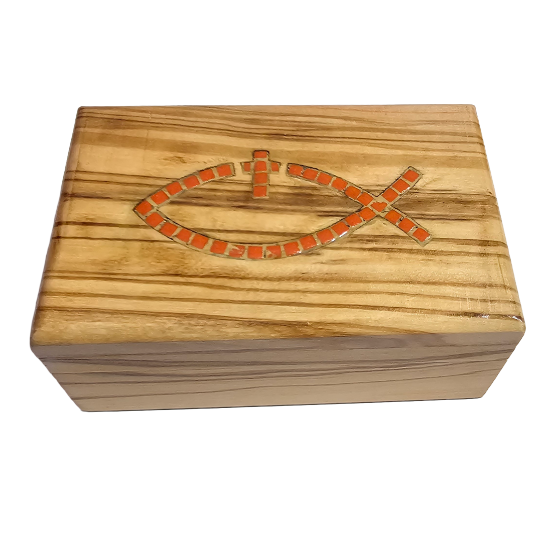 Handcrafted Olive Wood Box  image 2