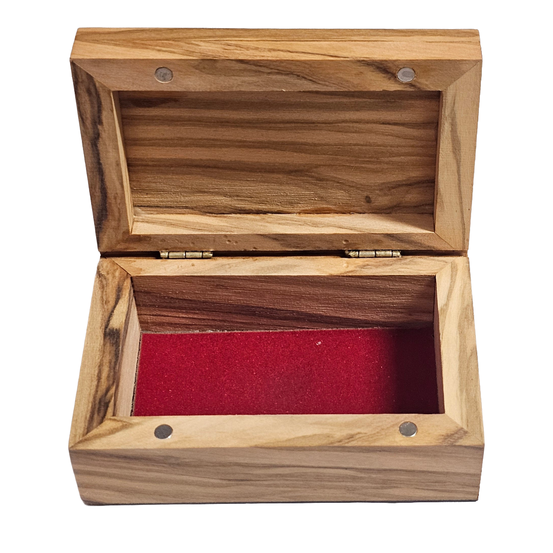 Handcrafted Olive Wood Box  image 3